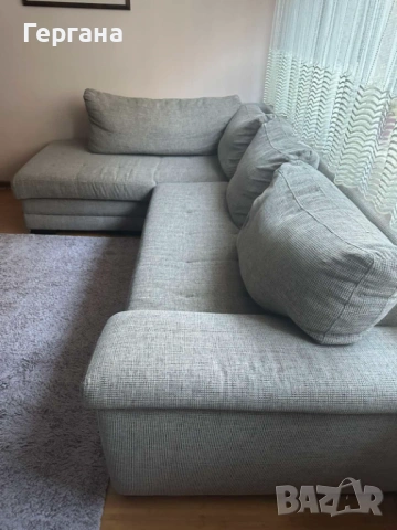 Ъглов диван, снимка 3 - Дивани и мека мебел - 53583776
