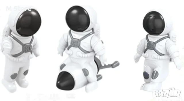 Космически комплект фигурки с кран и стартова площадка, снимка 3 - Коли, камиони, мотори, писти - 48272686