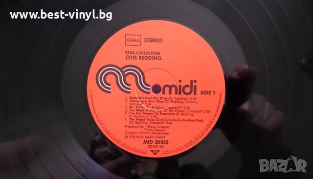 Грамофонна Плоча (Otis Redding - Star-Collection), снимка 3 - Грамофонни плочи - 52665643