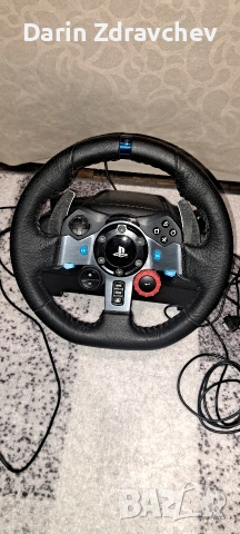 Logitech G29 + педали + shifter – използван