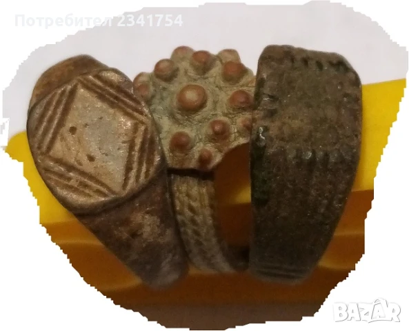 Продавам 3 бр.възрожденски пръстенчета