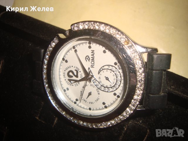 КРАСИВ МАРКОВ КРИСТАЛЕН КВАРЦОВ ДАМСКИ ЧАСОВНИК 21835, снимка 5 - Дамски - 32857139