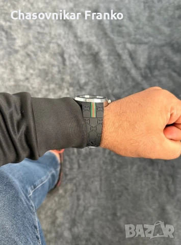 GUCCİ УНИКАЛНИ ДИЗАЙНЕРСКИ МАРКОВИ КАЧЕСТВЕНИ ЧАСОВНИЦИ , снимка 3 - Мъжки - 50593615