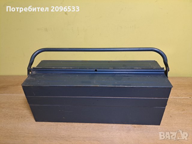 Метална кутия за инструменти - Немска, снимка 1 - Други инструменти - 43300424