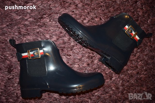 Tommy Hilfiger rubber boots, снимка 6 - Дамски боти - 27696281
