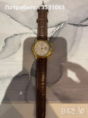Festina Automatic Chronograph – Swiss Made, Valjoux, златиста каса, снимка 4 - Мъжки - 52803947