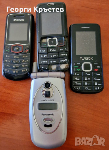 Panasonic GD88, Nokia 3110, Samsung E1081 и Turbox G1