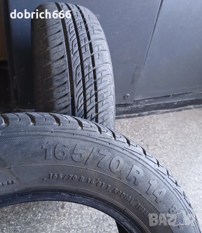 165/70/14 летни гуми 15 евро двете, снимка 3 - Гуми и джанти - 53476373