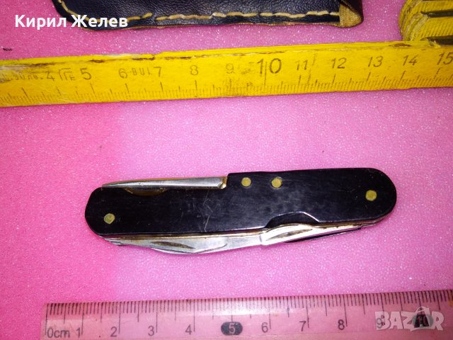 INOX Старо НЕМСКО БОЦМАНСКО МНОГОФУНКЦИОНАЛНО ДЖОБНО НОЖЧЕ Рядък КОЛЕКЦИОНЕРСКИ МОДЕЛ в КАЛЪФ 43163, снимка 6 - Други ценни предмети - 44010249