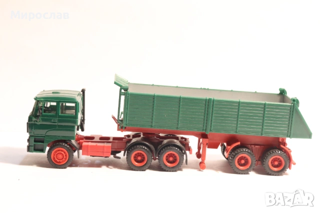 HERPA H0 1/87 DAF САМОСВАЛ ГОНДОЛА КАМИОН МОДЕЛ