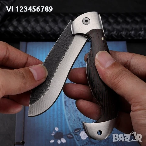 Кован сгъваем нож - Ст 65х13/Афганистан/, снимка 5 - Ножове - 51536830