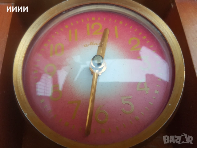 Каминен часовник Маяк , снимка 2 - Антикварни и старинни предмети - 53457859