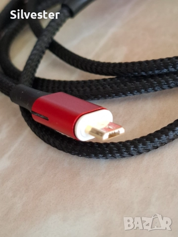 USB кабел с магнитни пинчета 2 броя, чисто нов , снимка 8 - USB кабели - 52425901