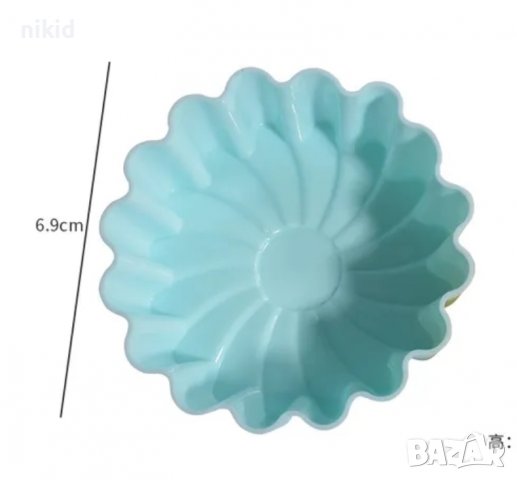 Цвете Гербер Хризантема дълбок силиконов молд форма фондан шоколад сашун гипс кексче , снимка 3 - Форми - 39695729