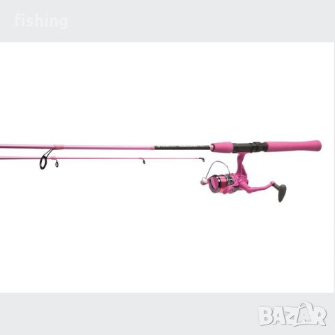 ДЕТСКА ВЪДИЦА + МАКАРА KINETIC RAMASJANG CC PINK 1.65 или 2.10см, снимка 3 - Въдици - 43846298