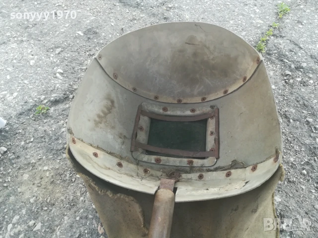 АНТИКА-СТАРА МАСКА ЗА ЗАВАРЯВАНЕ-РЕЛИКВА 0706251813LCHERY, снимка 15 - Антикварни и старинни предмети - 50585372