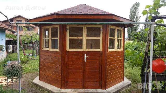 Беседка от дърво "Зима-Лято", снимка 1