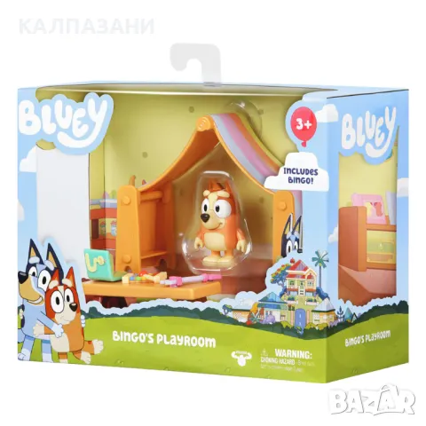 BLUEY Стая за игра с фигура BLU13017, снимка 2 - Фигурки - 47289939