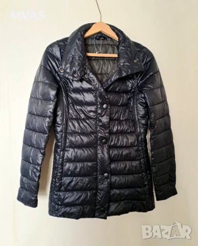 Ново черно олекотено шушлеково яке за момиче XXS XS 32 34, снимка 1 - Детски якета и елеци - 43244180