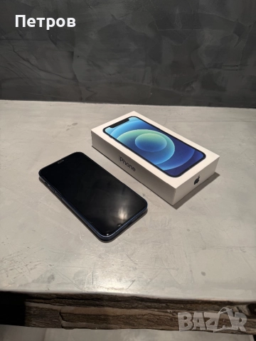 КАТО ЧИСТО НОВ Iphone 12 mini blue, снимка 5 - Apple iPhone - 52672471