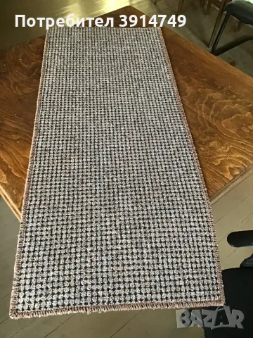 Килим, пътека 50 х 120 см; антре, кухня, бар, камина; подсилена основа, здрав мокет-велур, обшит ръб, снимка 2 - Други - 47927150
