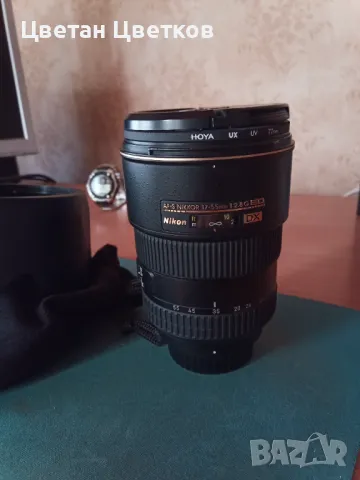 Обектив Nikon 17-55 mm 1:2,8 G ED DX, снимка 7 - Обективи и филтри - 49270762