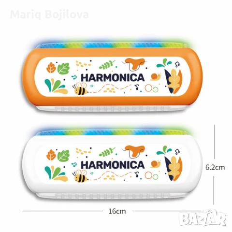 Светеща детска хармоника с LED ефекти – за малки музиканти (3+ години), снимка 2 - Музикални играчки - 50860156