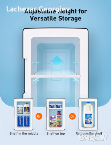 AstroAI 6L мини хладилник - преносим охладител , снимка 4 - Хладилници - 52276128