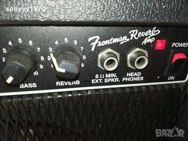 fender frontman reverb amplifier-внос germany-34х30х18см, снимка 10 - Ресийвъри, усилватели, смесителни пултове - 28337554
