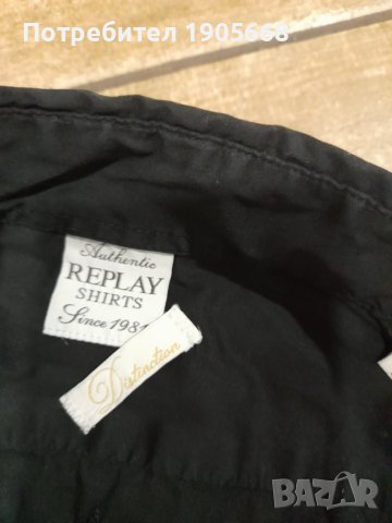 Дамска риза на REPLAY с бродерии № Л - ХЛ, снимка 8 - Ризи - 37930365