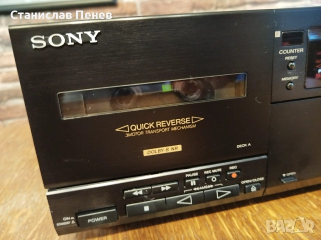 Sony TC-WR835S Stereo Cassette Deck, снимка 3 - Декове - 52934546