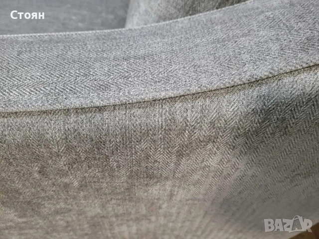 Сив диван от плат с функция сън "Myriad", снимка 9 - Дивани и мека мебел - 52010850
