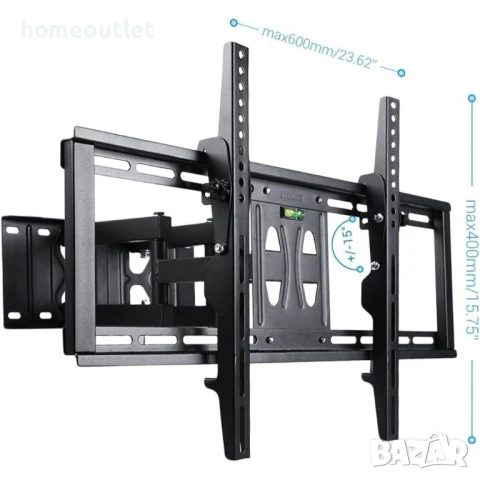 ПРОМОЦИЯ Стойка за телевизор, подходяща за ъглов монтаж UNHO U-500A, снимка 4 - Стойки, 3D очила, аксесоари - 50684028