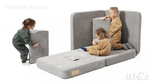 Модулен диван за игра, снимка 3 - Дивани и мека мебел - 50627723