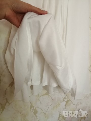 Елегантна дамска рокля с дантела в бял цвят р-р S/M - марка Elise Ryan, снимка 9 - Рокли - 43324748