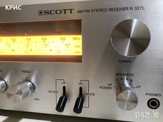 Scott R 327L,AM-FM Stereo Reseiver, снимка 7 - Ресийвъри, усилватели, смесителни пултове - 26696170