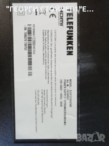 TELEFUNKEN  D32F278X4CWI  СЪС СЧУПЕН ДИСПЛЕЙ , снимка 2 - Части и Платки - 32920125