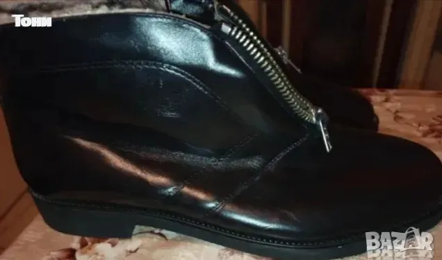 PANTHER Оригинал Нови Кожени Мъжки Боти 43 , снимка 8 - Мъжки боти - 49037399
