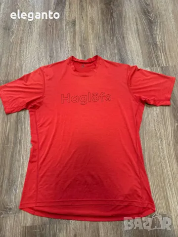 Мъжка  тениска HAGLOFS RIDGE TEE , L размер , снимка 3 - Тениски - 50034172