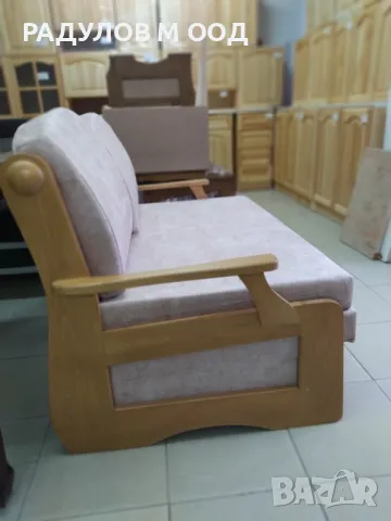 Диван масив 2-ка разтегателен, снимка 8 - Дивани и мека мебел - 37454486