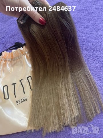 OTTO Brand естествена таиландска коса 150гр 45см , снимка 8 - Аксесоари за коса - 43266039
