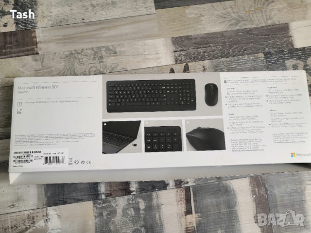 Комплект клавиатура и мишка Microsoft Wireless Desktop 900, снимка 4 - Клавиатури и мишки - 29024884