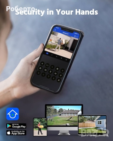 Система за наблюдение, Annke, 8CH DVR, 5MP Ultra HD, нощно виждане, IP67, 18m кабел, снимка 5 - Комплекти за видеонаблюдение - 52908437
