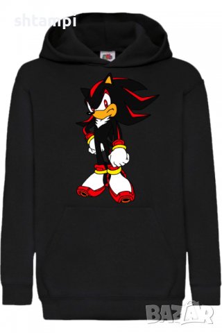 Детски Суитчър/Суитшърт Sonic Shadow 002,Соник,Игра,Подарък,Изненада,Забавление,Рожден Ден