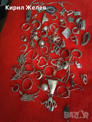 100 грама сребърни накити за поправка за реставрация за части или материал 50661, снимка 12 - Колиета, медальони, синджири - 50238963