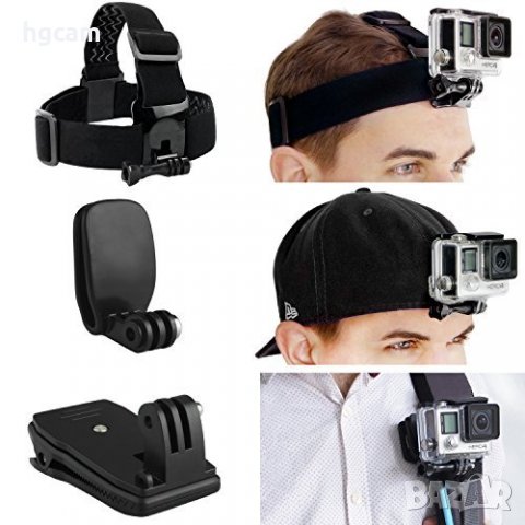 Комплект Clip Mount Set 3 в 1 аксесоари за екшън камери