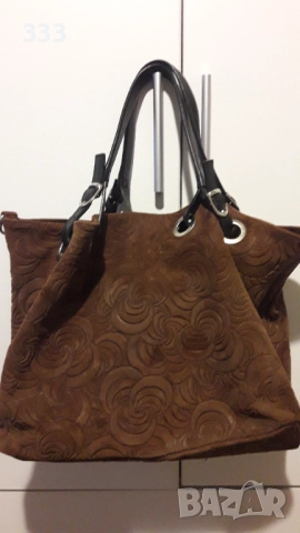 Чанта от естествена кожа , снимка 3 - Чанти - 50674481