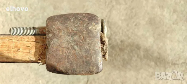 Стара брадва с дълга дръжка#27 , снимка 6 - Антикварни и старинни предмети - 47860564