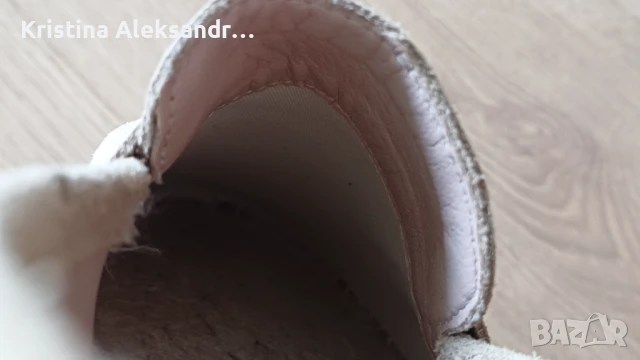 НОВИ Унисекс еспадрили от естествен велур, тип мокасини/лоуфъри, снимка 6 - Други - 50568336