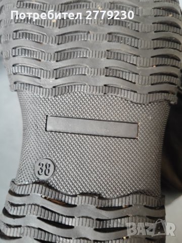 Дамски боти/кубинки Prima Donna N 38 от естествена кожа Перфектени, снимка 7 - Дамски боти - 43060275